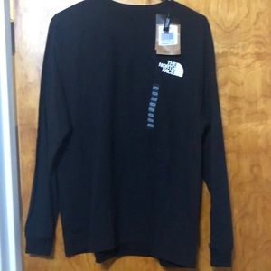 The North Face long sleeve XL NEW printed with soy ink